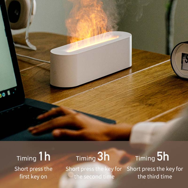DQ709 Flame Aromatherapy Diffuser Quiet USB Air Humidifier - TUZZUT Qatar Online Shopping