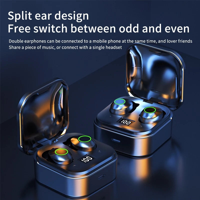 TG01 TG02 TWS Bluetooth Earphone Wireless Headset Waterproof Earbuds Headphone Sport Games Music for Smartphones TG 01 02 Mini X4521752 - Tuzzut.com Qatar Online Shopping