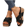Women's Platform Wedge Open Toe Sandals TS49