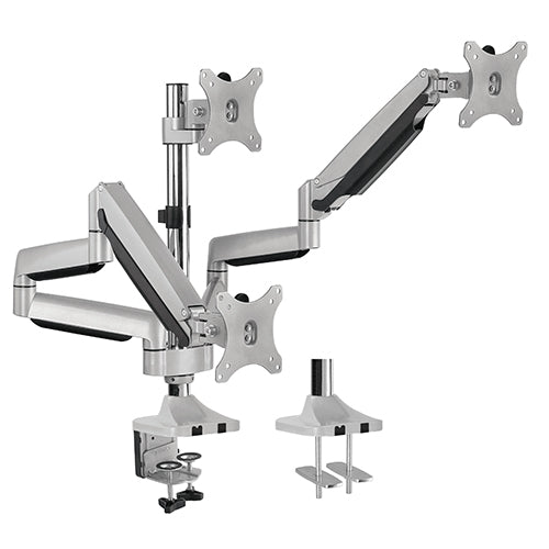 Triple Monitor Gas Spring Deskmount - SH 100 C036 (Fits Most 17 Triple Monitor Gas Spring Deskmount - SH 100 C036 (Fits Most 17
