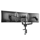 Triple Monitor Gas Spring Mount with Usb Ports - SH 26C036UP (Fits Most 17"~ 32") - Tuzzut.com Qatar Online Shopping