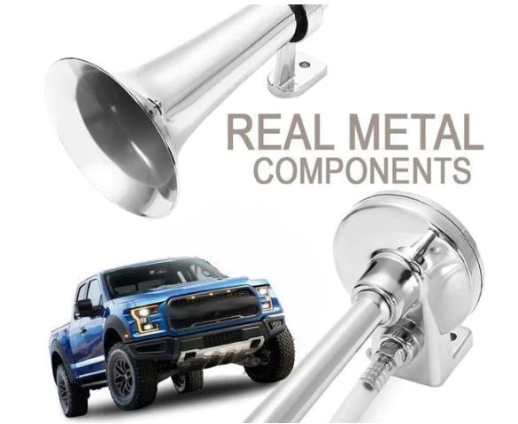 Universal Inch Single Trumpet 150db Super Loud Car Air Horn AH360 - TUZZUT Qatar Online Shopping