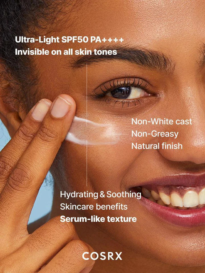 COSRX Ultra-Light Invisible Sunscreen SPF50 PA++++ 50ml COSRX Ultra-Light Invisible Sunscreen SPF50 PA++++ 50ml