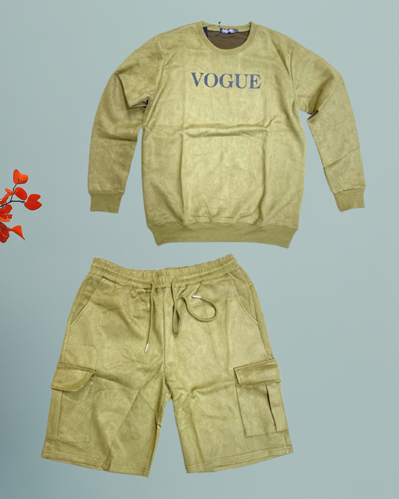 Tshirt+Shorts For Men 2 Pcs Set 547854 - TUZZUT Qatar Online Shopping