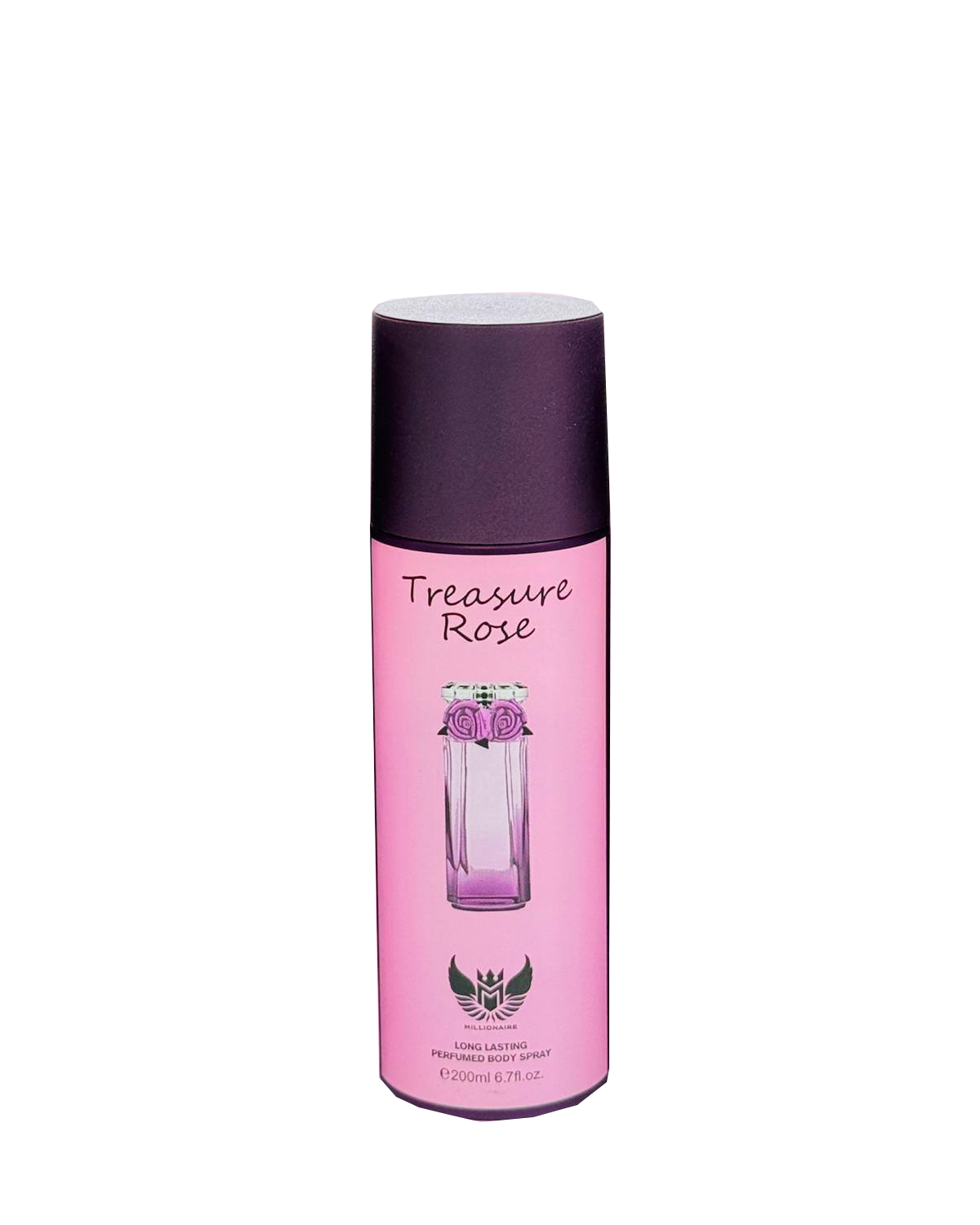 TREASURE ROSE Millionaire Long Lasting Perfumed Body Spray 200ml TREASURE ROSE Millionaire Long Lasting Perfumed Body Spray 200ml