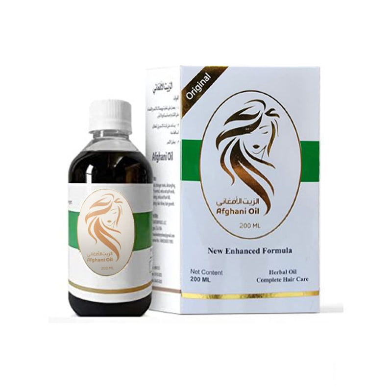 Afghani Herbal Oil Complete Hair Care 200ml - Tuzzut.com Qatar Online Shopping