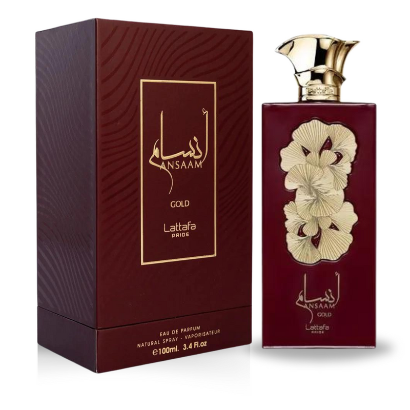 Ansaam Gold EDP Perfume - 100ml (3.4 Oz) By Lattafa Pride - TUZZUT Qatar Online Shopping
