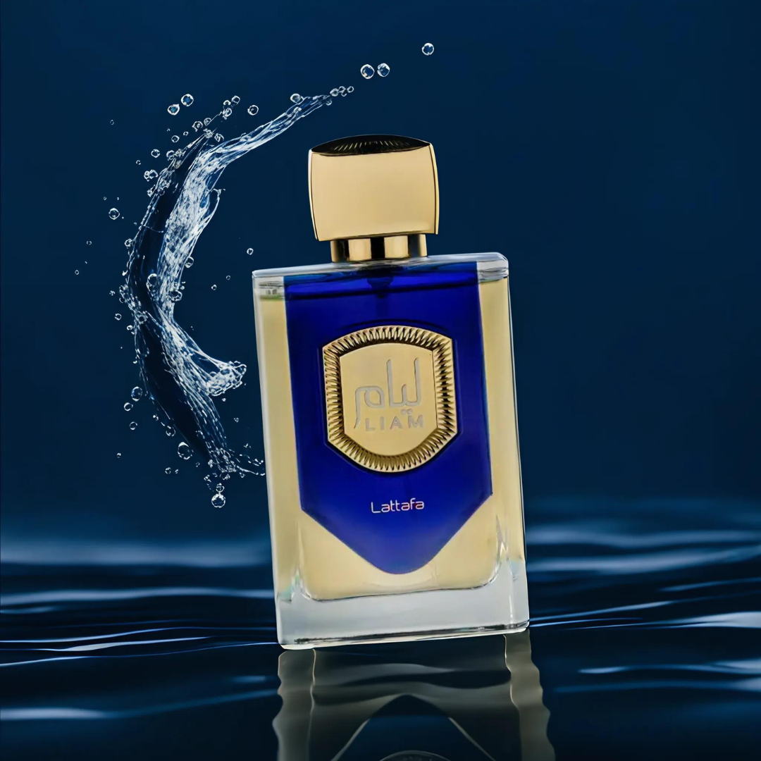Liam Blue Shine EDP Spray 100ML (3.4 OZ) By Lattafa, Refreshing And Aromatic Fragrances For Men & Women Liam Blue Shine EDP Spray 100ML (3.4 OZ) By Lattafa, Refreshing And Aromatic Fragrances For Men & Women