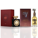 Lattafa Pride NEBRAS & ETERNAL OUD - Unisex EDP Sprays 100ML | Long Lasting & Luxurious Fragrances For Men & Women. (AMAZING BUNDLE) - TUZZUT Qatar Online Shopping