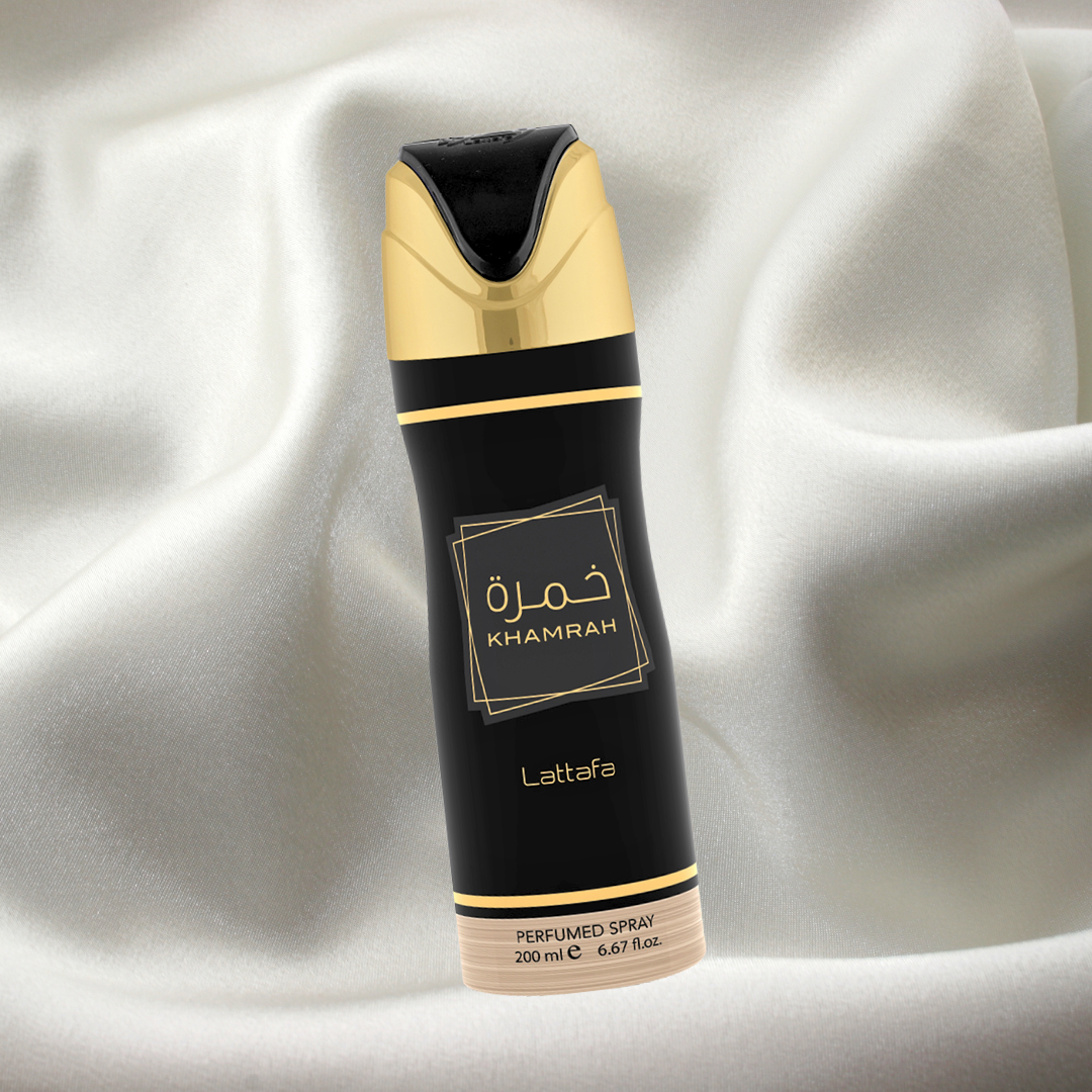 Khamrah EDP Unisex Perfume -100ml & Deodorant Spray 200ml by Lattafa (Value Pack) Khamrah EDP Unisex Perfume -100ml & Deodorant Spray 200ml by Lattafa (Value Pack)