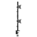 Vertical Dual-Monitor Steel Articulating Monitor Mount - SH 120 C02V (Fits Most 17" ~ 32") - Tuzzut.com Qatar Online Shopping