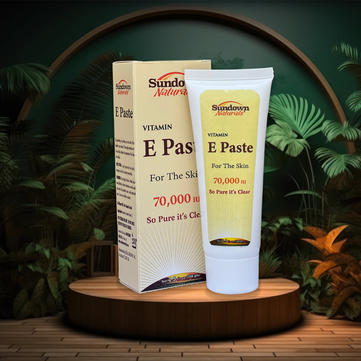 Sundown Naturals Vitamin E Paste For The Skin 100 gm Sundown Naturals Vitamin E Paste For The Skin 100 gm