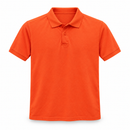Orange Short-Sleeve Polo Shirt TG 268