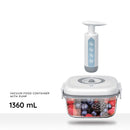 Vacuum Food Container with Pump 1360 ml - TUZZUT Qatar Online Shopping