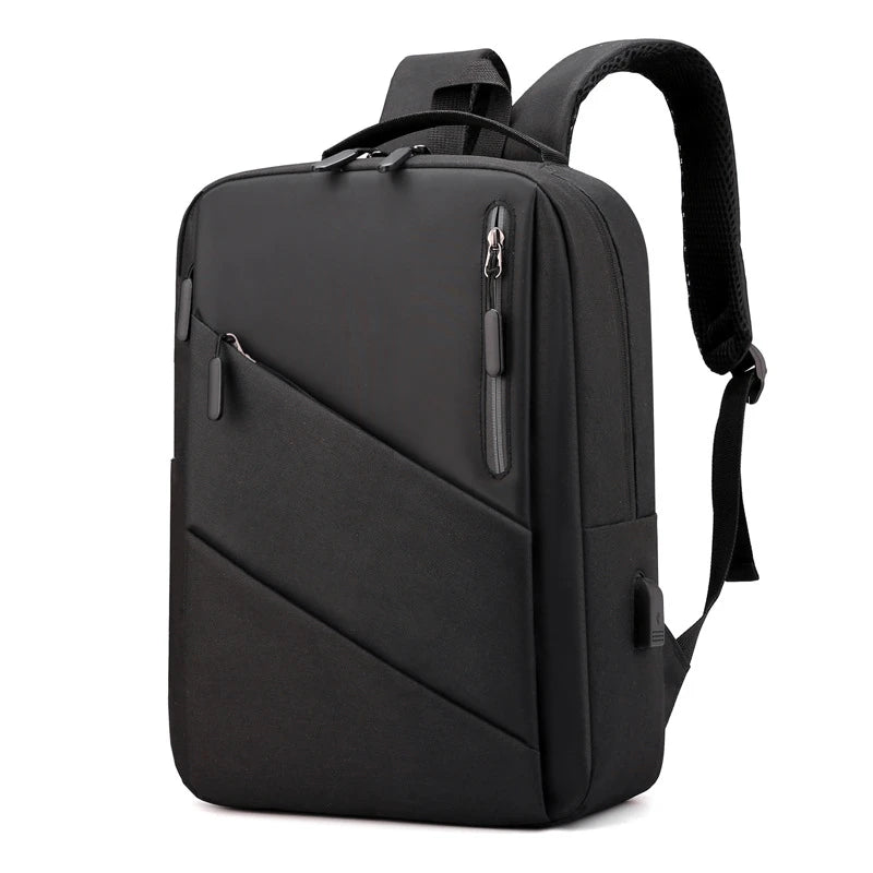 Business Backpack Men Multifunction Men's Stylish Backpack Reflective Design Black Backpacks Usb Charging Back Bag S4614626 - Tuzzut.com Qatar Online Shopping