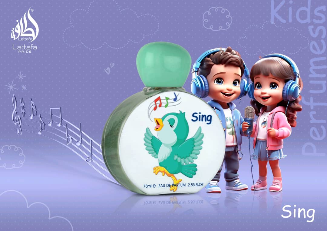 Sing For Kids Eau De Parfum Spray 75ML (2.5 OZ) By Lattafa Pride | Fresh, Sweet, Floral Fragrance. Sing For Kids Eau De Parfum Spray 75ML (2.5 OZ) By Lattafa Pride | Fresh, Sweet, Floral Fragrance.