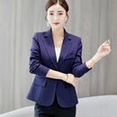 Women Fashion Casual Blazer Slim Fit Business Basic Jacket Lady Work Wear - Tuzzut.com Qatar Online Shopping
