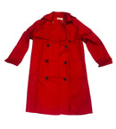 Windbreaker Autumn Winter Women Lapel Double Breasted Trench Coats Office Long With Belt Lining Korean Fashion Clothing 26820 - Tuzzut.com Qatar Online Shopping