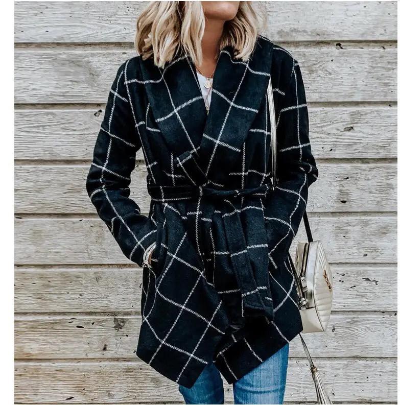 New spring women's coats fashion trends casual streetwear personality long sleeve slim elegant irregular coats B-28928 - Tuzzut.com Qatar Online Shopping