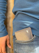 Men's Leather Wallet S4525975 - Tuzzut.com Qatar Online Shopping