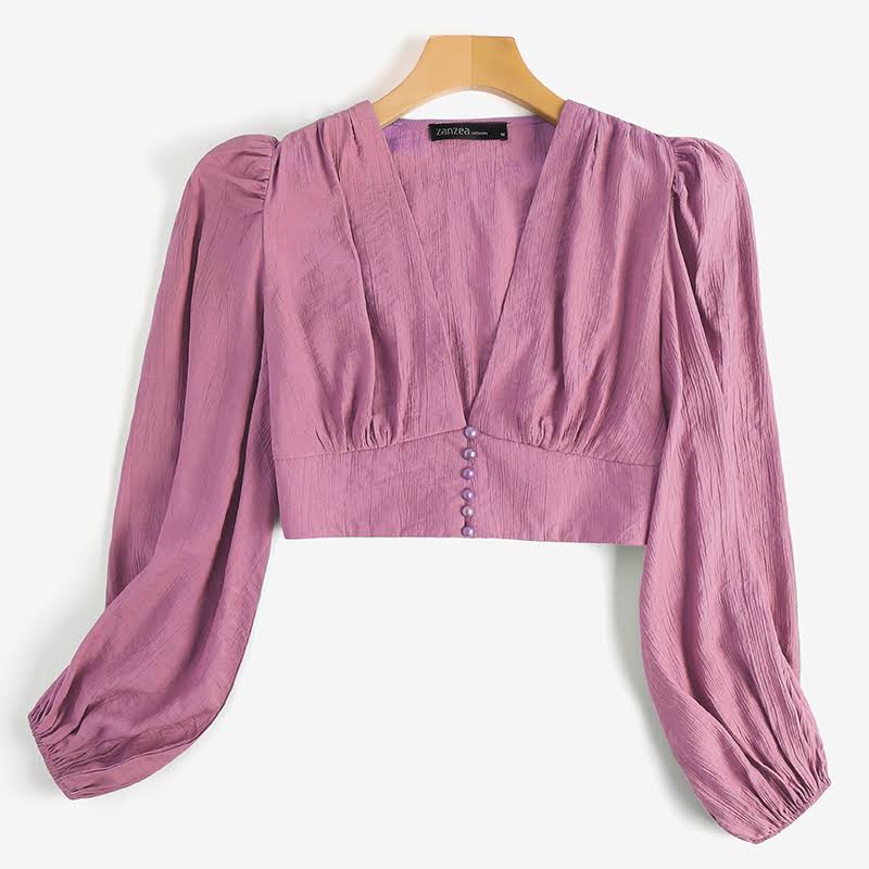 Zanzea Fashion Women's Full Sleeve Short Top S4493361 Zanzea Fashion Women's Full Sleeve Short Top S4493361