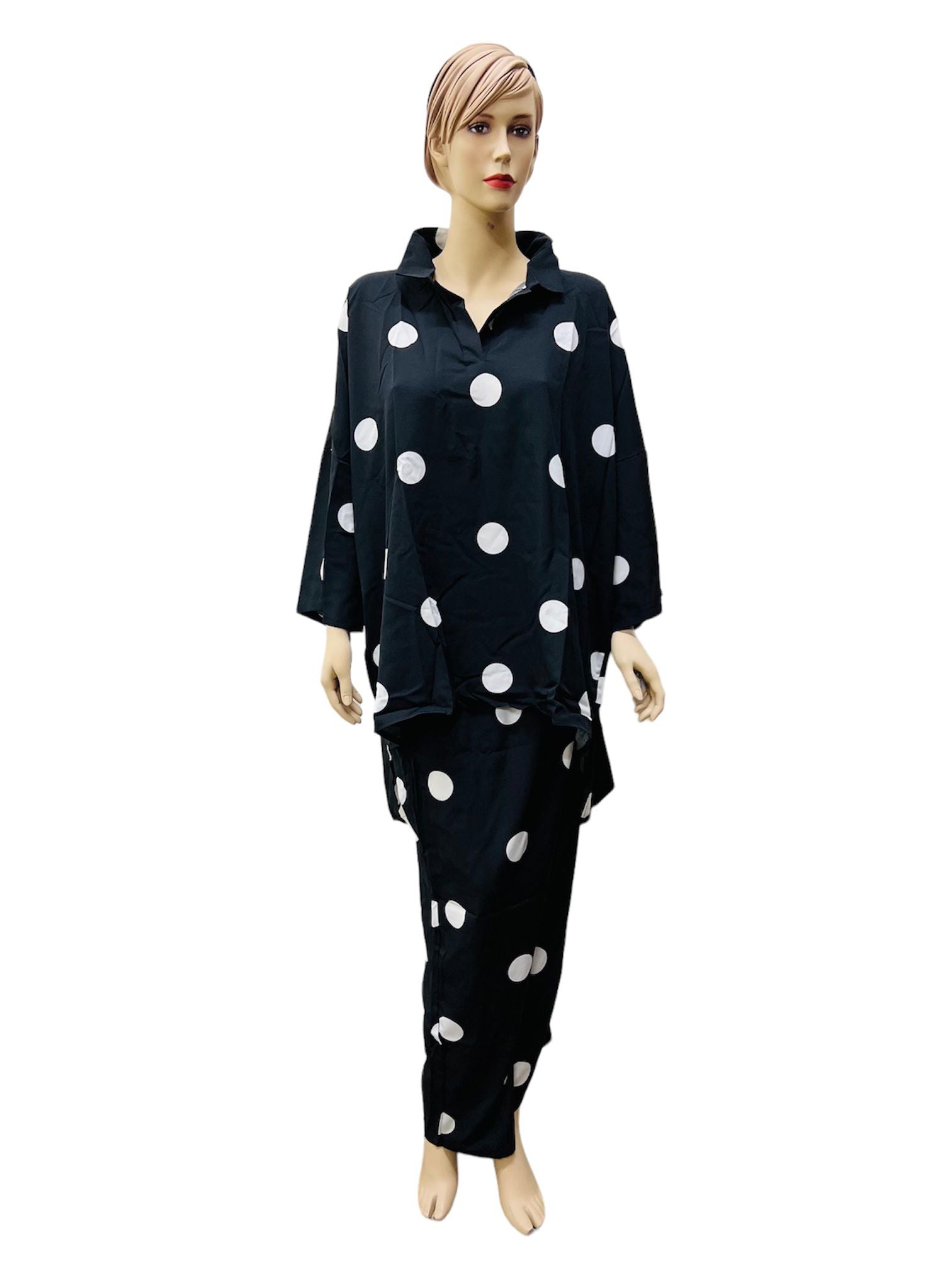 2 Pcs Zanzea Women's Fashion Top & Pant Set S4503282 2 Pcs Zanzea Women's Fashion Top & Pant Set S4503282