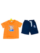 Kid's Fashion T-Shirt & Shorts Set S4478013 - Tuzzut.com Qatar Online Shopping