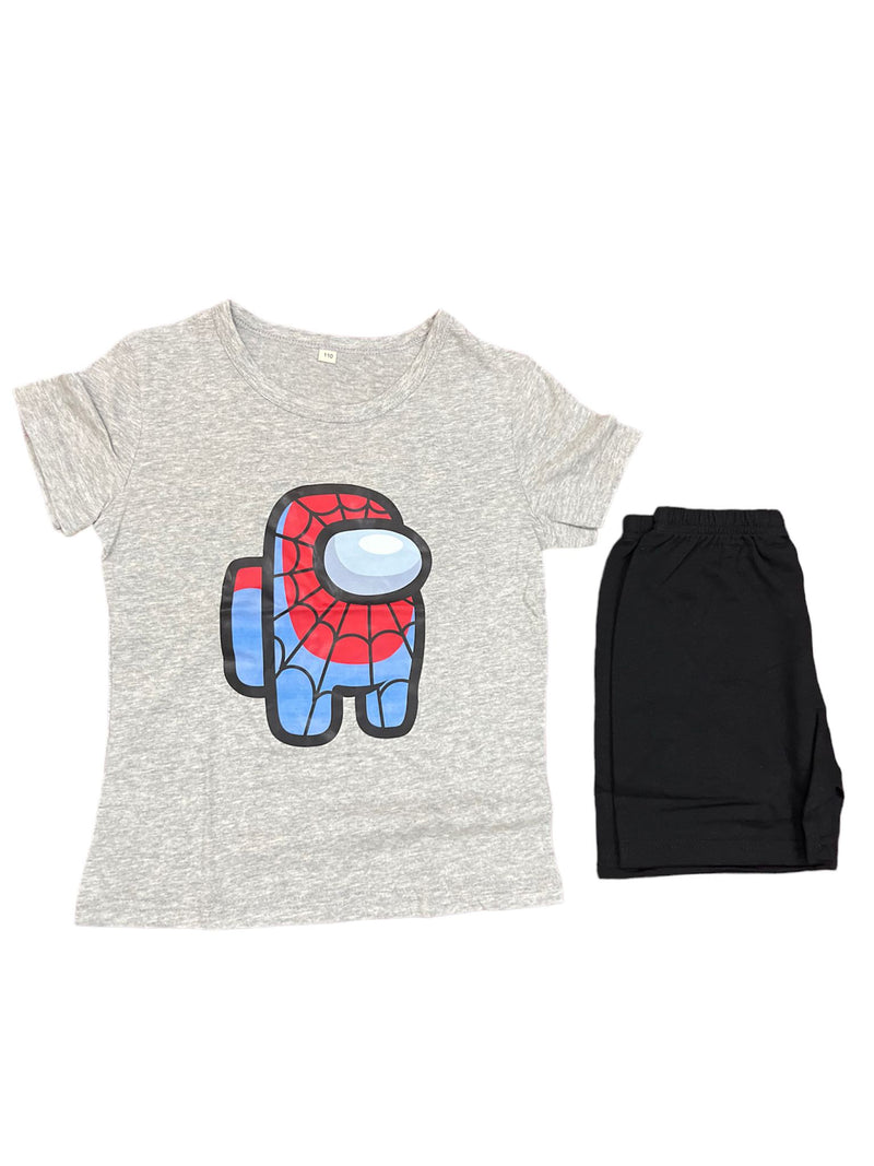 Kid's fashion T-Shirt & Shorts Set X3090390 - Tuzzut.com Qatar Online Shopping