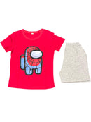 Kid's fashion T-Shirt & Shorts Set X3090390 - Tuzzut.com Qatar Online Shopping