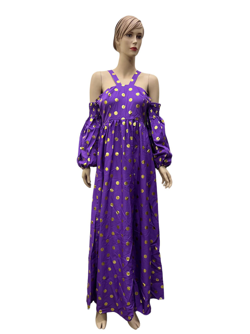 Women's Fashion Long Dress S4458318 - Tuzzut.com Qatar Online Shopping