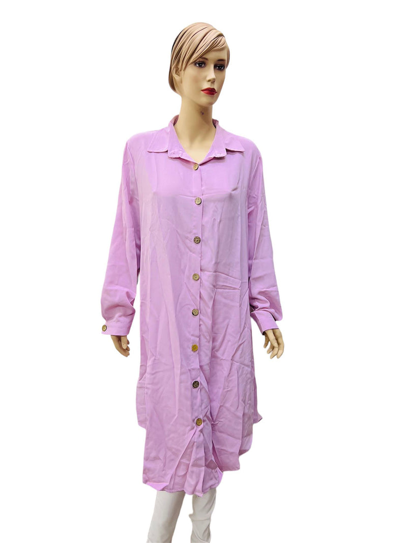 Women's Fashion Long Top B-15652 - Tuzzut.com Qatar Online Shopping