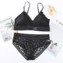 Women Lace Seamless Backless Padded Ultrathin Bra & Brief Sets - B775 - Tuzzut.com Qatar Online Shopping