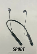 Wiresto S960 In-Ear Headphones Wireless Earbuds Bluetooth5.0 Earphone Neckband Headphone Neck Hanging Earbuds Soft Silicone IPX5 Waterproof Sport Earphone HIFI Stereo Headset Magnetic Headpho