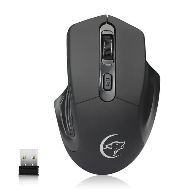 2.4g Wireless Mouse For Laptop Pc Adjustable 1600 Dpi Usb Gaming Mice Computer Ergonomic Design For Desktop Tablet Laptop S3541851 - Tuzzut.com Qatar Online Shopping