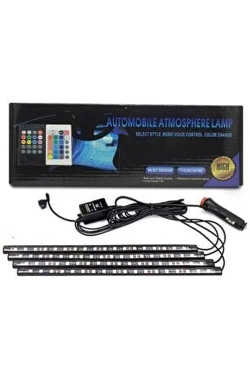 Automobile Atmosphere Lamp With 7 Color Control S4520871 - Tuzzut.com Qatar Online Shopping