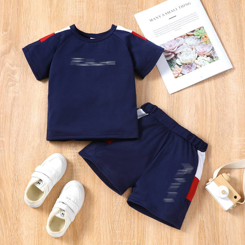 2 Pcs Kids Fashion T-Shirt & Shorts Set X3576626 - Tuzzut.com Qatar Online Shopping