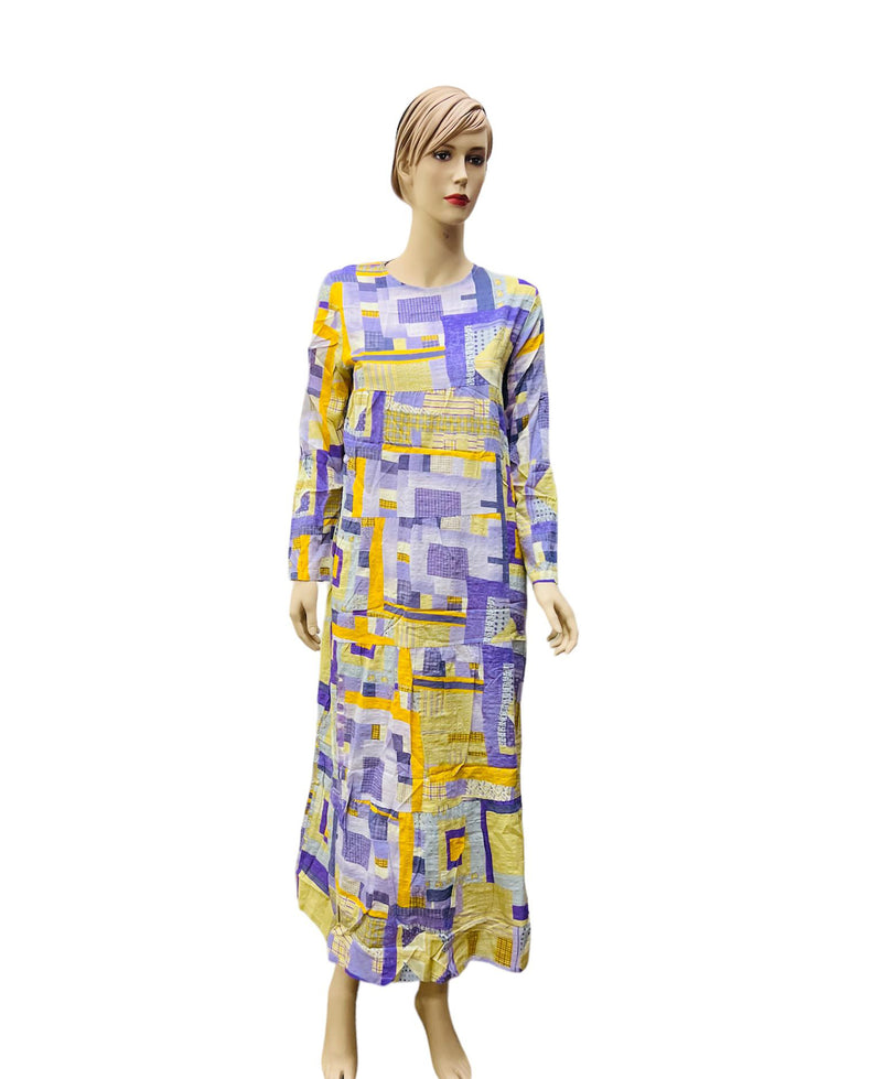 ZanZea Women's Fashion Full Sleeve Maxi Dress S2660858