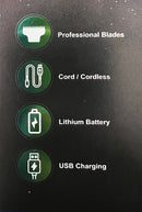 R.VIHAN Professional Hair Clipper RV-955C - Tuzzut.com Qatar Online Shopping