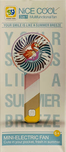 NICE COOL 3 in 1 Multifunctional Mini Electric Fan - Tuzzut.com Qatar Online Shopping