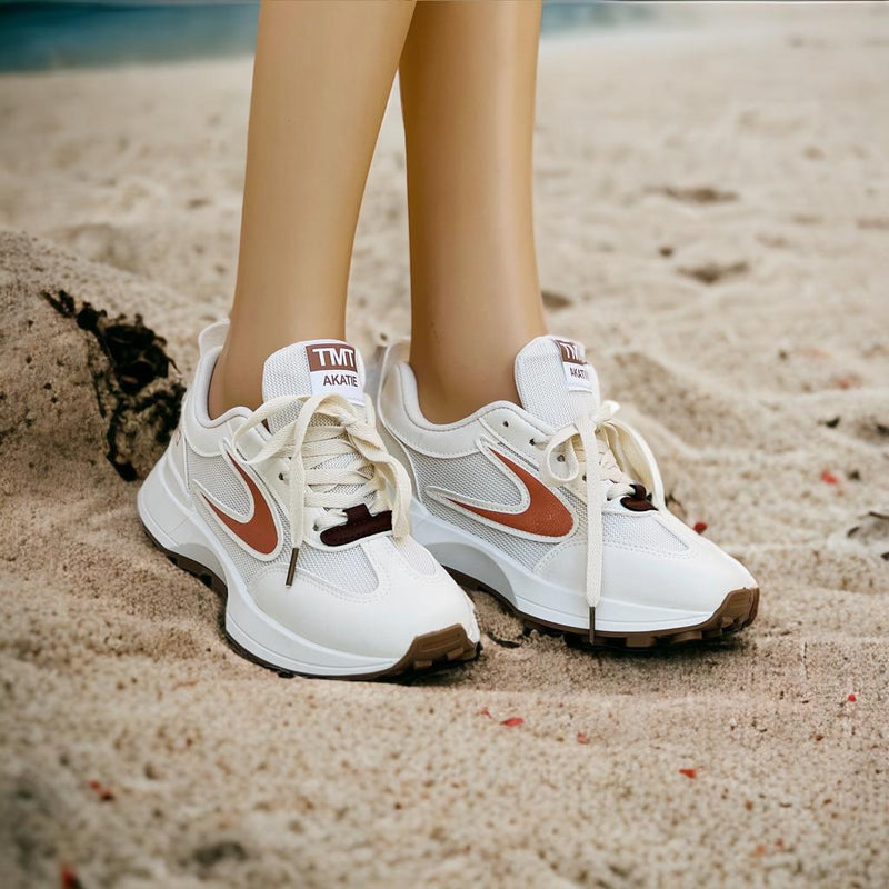 Women's High Soled Sneaker Fashion Casual Shoe HX-M73-2 - Tuzzut.com Qatar Online Shopping
