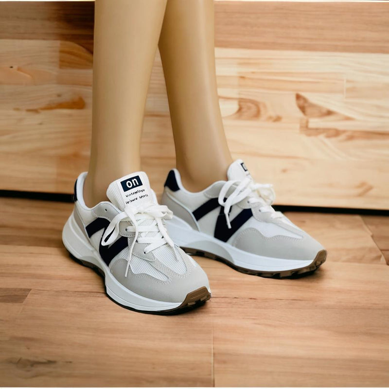 Women's High Soled Sneaker Fashion Casual Shoe HX-M72-2 - Tuzzut.com Qatar Online Shopping