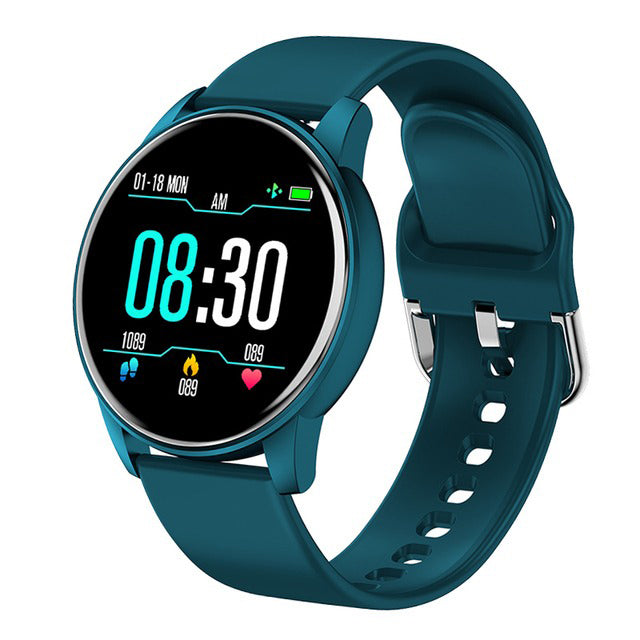 Women Smart Watch Real-time Weather Forecast Sport Fitness Heart Rate Monitor Ladies Fashion Smartwatch Men S4589795 - Tuzzut.com Qatar Online Shopping