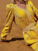 Long Sleeve Maxi Dresses for Women Casual Sashes V-Neck Pullover Loose Waist Middle Eastern style Party Dress Elegant X4504260 - Tuzzut.com Qatar Online Shopping