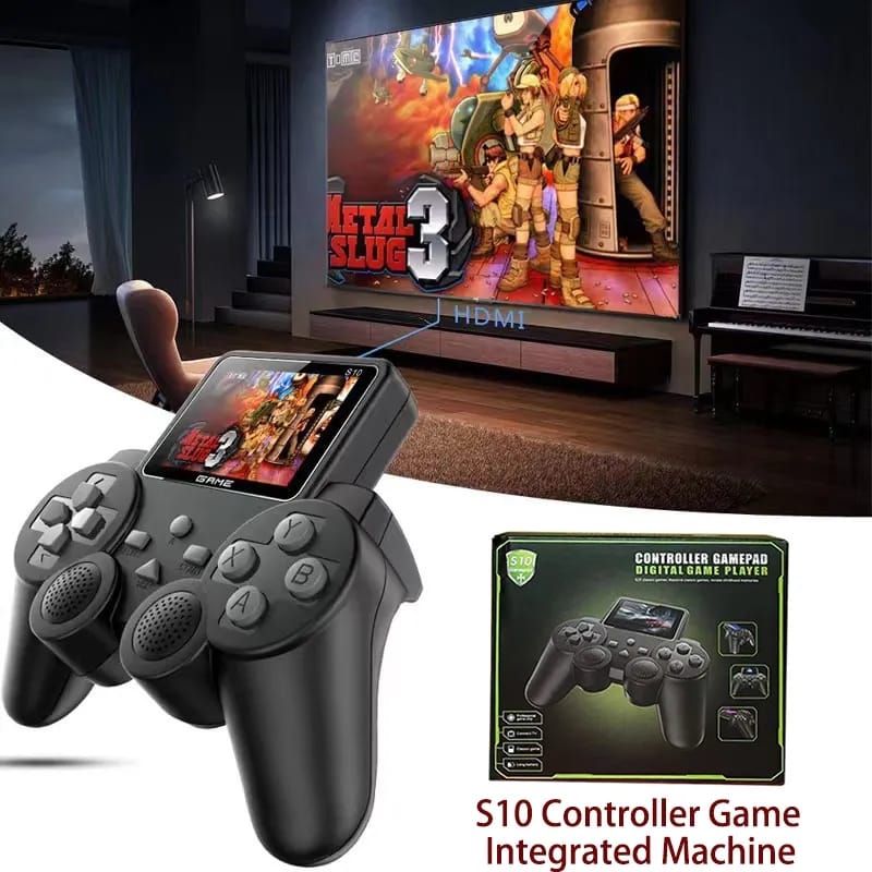 Retro Video Handheld Game Console 2.4 Inch Game Player with 520 Game Controllers S10 combination machine for children's gifts - Tuzzut.com Qatar Online Shopping
