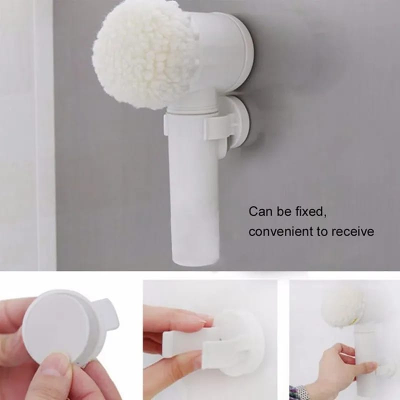 5 in 1 Electric Spin Brush Scrubber Rechargeable Cleaning Tool 5 in 1 Electric Spin Brush Scrubber Rechargeable Cleaning Tool