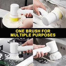 5 in 1 Electric Spin Brush Scrubber Rechargeable Cleaning Tool - Tuzzut.com Qatar Online Shopping