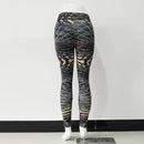 FCCEXIO Geometric Pattern Print Women Pants Push Up Running Leggings Sport Slim Pants Casual Trousers Female Fitness Leggings S1276618 - Tuzzut.com Qatar Online Shopping