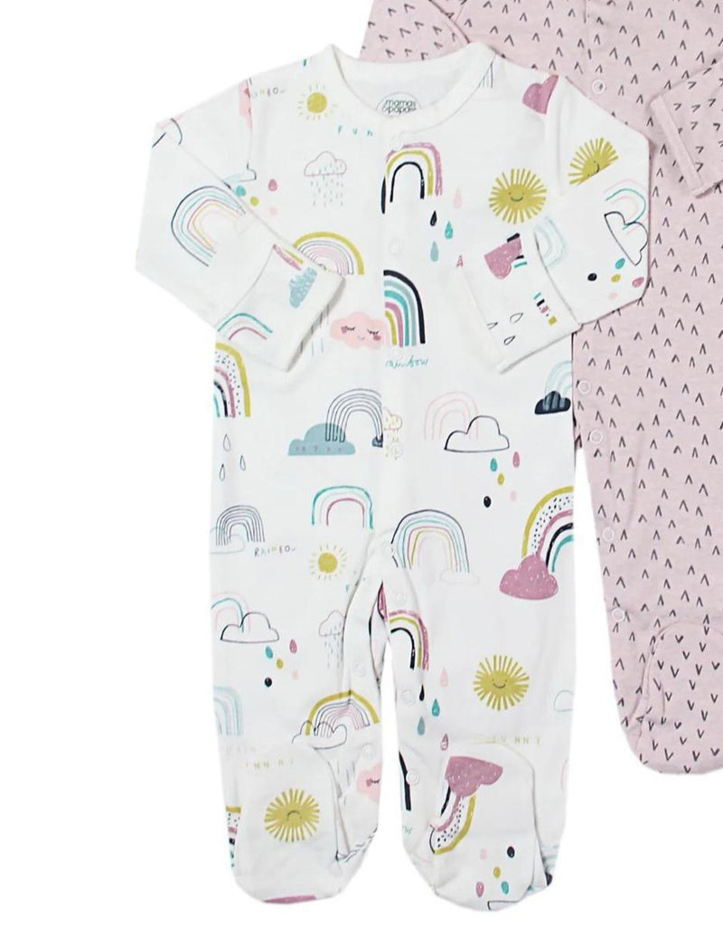 Baby Clothes Footie Girls' and Boys' Pajamas, Sleep Wear, Cotton Romper 19834305