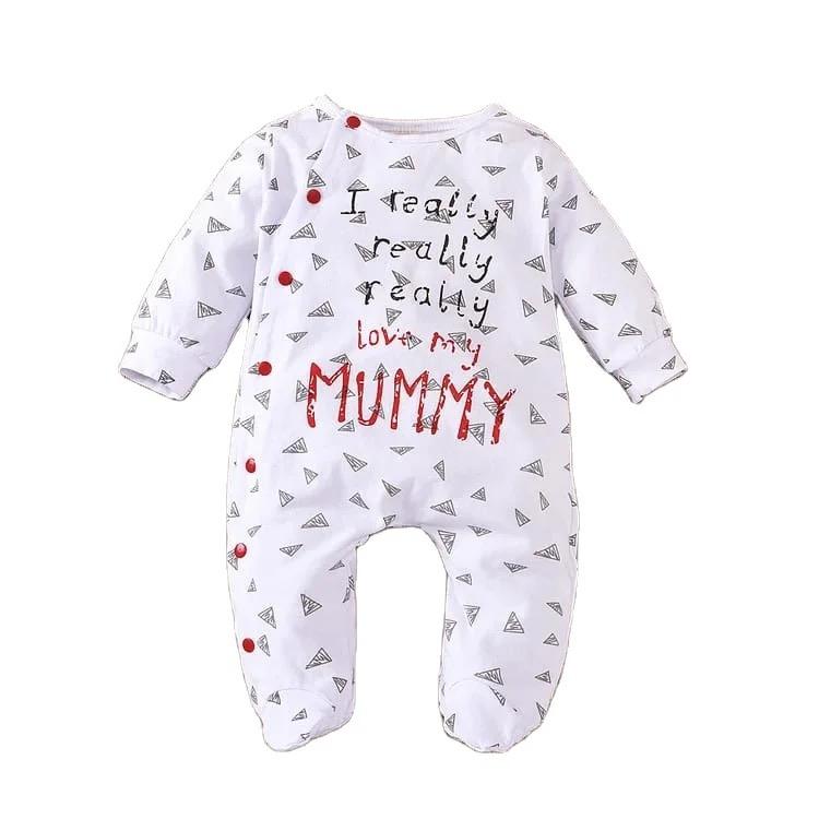 Newborn Clothes Romper Suits Long Sleeve Cotton Unisex Baby Rompers 19065186