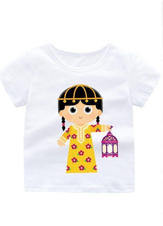 Stars Moon Cartoon 3D O-Neck Pure Cotton Sports Outdoor T-shirt X3112834 Stars Moon Cartoon 3D O-Neck Pure Cotton Sports Outdoor T-shirt X3112834